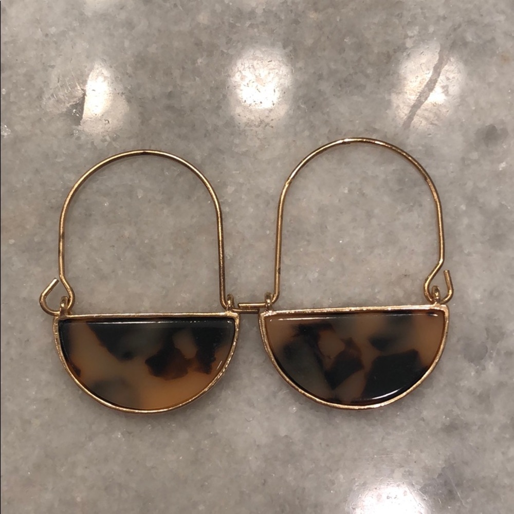 Tortoise Shell Earrings